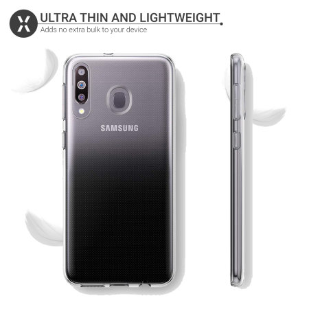 Olixar Ultra-Thin Samsung Galaxy M30 Case - 100% Clear