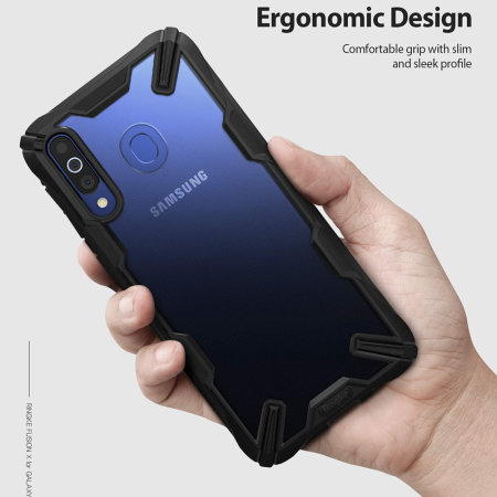 Ringke Fusion X Samsung Galaxy M30 - Black