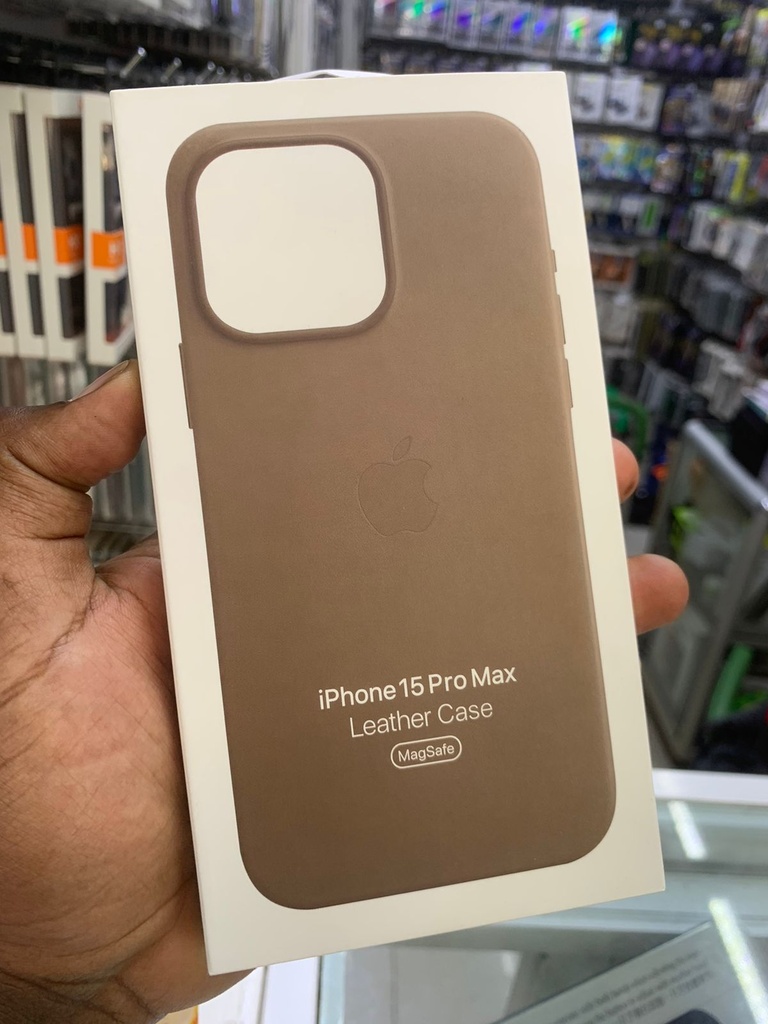 iPhone XS Max Leather Case with MagSafe